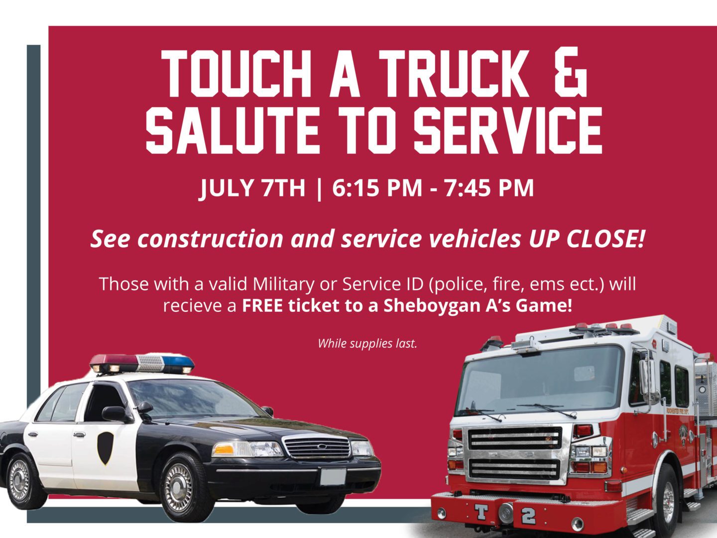 Touch a Truck & Salute to Service